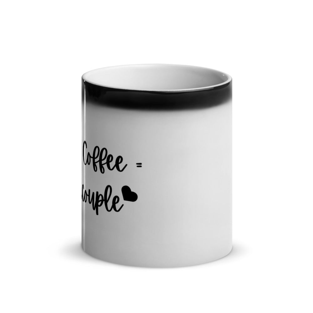Nurse + Coffee = Powercouple | Glossy Magic Mug