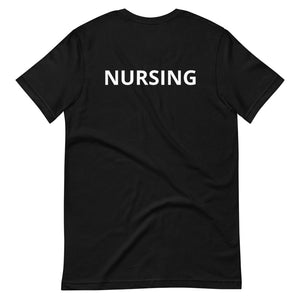 Night owl nurse (front), nursing (back)