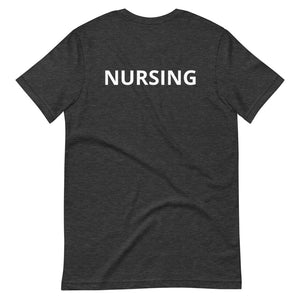 Night owl nurse (front), nursing (back)