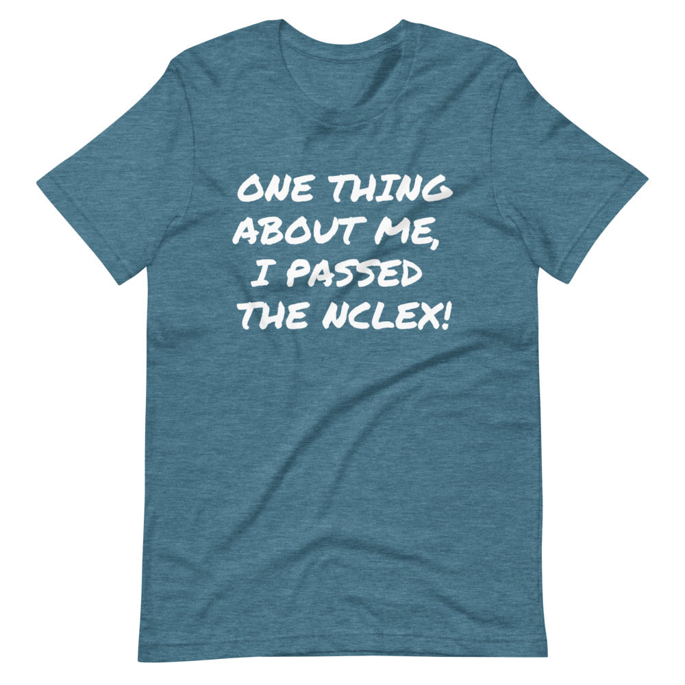One Thing About Me, I Passed The Nclex!