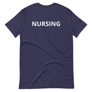 Night owl nurse (front), nursing (back)