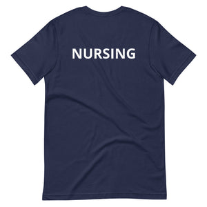 Night owl nurse (front), nursing (back)