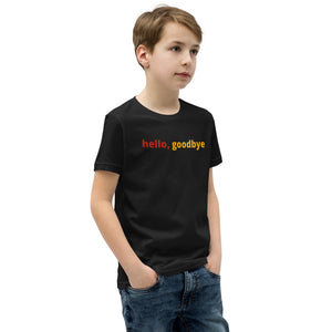 Boys (Youth Short Sleeve T-Shirt) | hello, goodbye