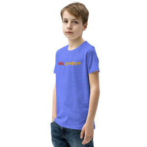 Boys (Youth Short Sleeve T-Shirt) | hello, goodbye